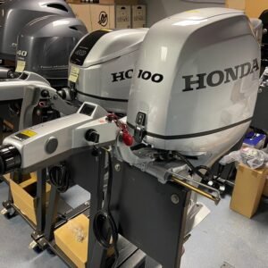 Honda 100 HP long shaft BF100 LRTU (including tiller steering and propeller)