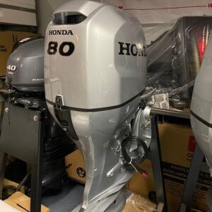 Honda 80 HP long shaft BF80 LRTU (including remote control, gauges and propeller)