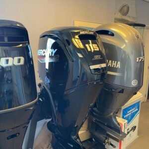 Mercury 115 HP long shaft F115 EFI ELPT CT (including remote control, gauges and propeller)