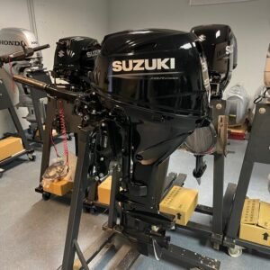 Suzuki 30 HP long tail DF30 ATL (including steering lever and propeller)