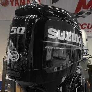 Suzuki 50 HP long shaft DF50 ATL (including remote control, gauges and propeller)