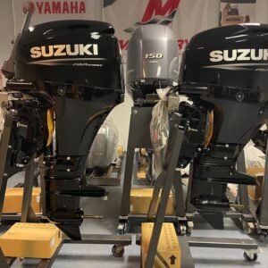 Suzuki 60 HP long shaft DF60 ATL (including remote control, gauges and propeller)