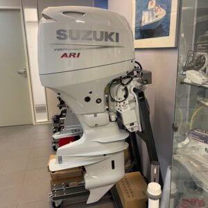 Suzuki 60 HP long shaft DF60 AVTL ARI white (including remote control, gauges and propeller)