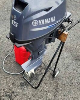 Used Yamaha F15SMHA 4 stroke
