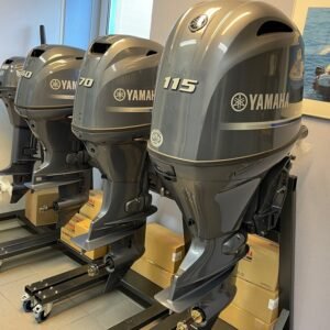 Yamaha 115 HP long shaft F115 LB (including remote control, gauge and propeller)